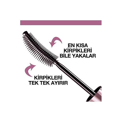 Maybelline New York ift Fazl Makyaj Temizleme Suyu 400 ml Lash Sensational Siyah Maskara