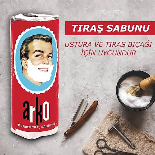 Arko Men Tra Sabunu 75 gr x 3 Adet