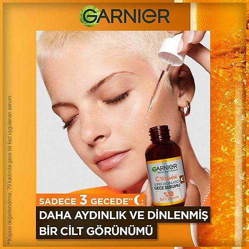 Garnier C Vitamini Sper Aydnlatc Gece Serumu
