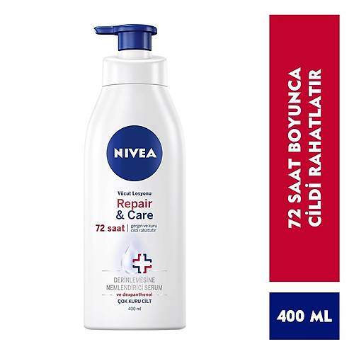 Nivea Youn Bakm Kremi 300 ml Repair & Care Nivea Repair & Care Vcut Losyonu 400 ml