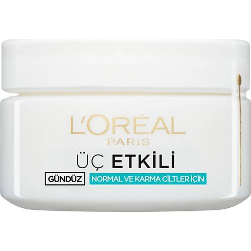 L'Oral Paris 3 Etkili Gnlk Bakm Kremi Normal Ve Karma Ciltler 50ml