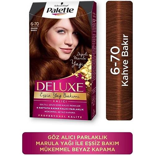 palette Deluxe 6-70 Kahve Bakr Sa Boyas