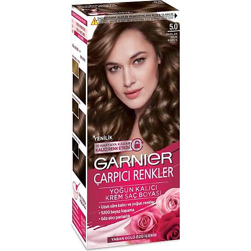 Garnier arpc Renkler 5.0 Parlak Ak Kahve