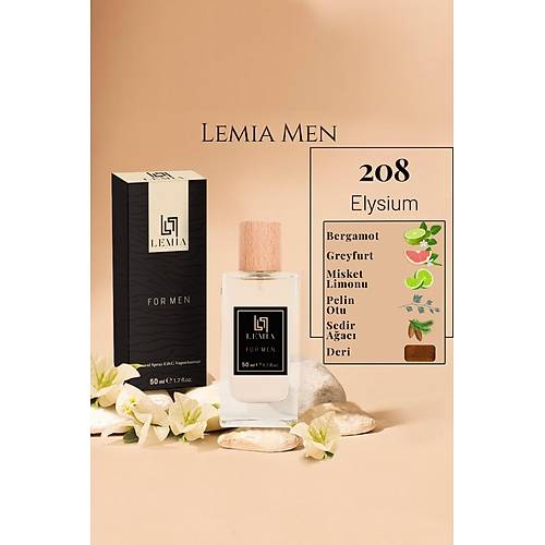 LEMA 208 Elysia Erkek Edc 50ml