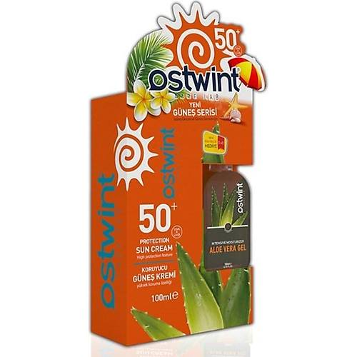 Ostwint Spf 50+ Gne Kremi 100 ml E Vitaminli + Aloe Vera Jel 100 ml