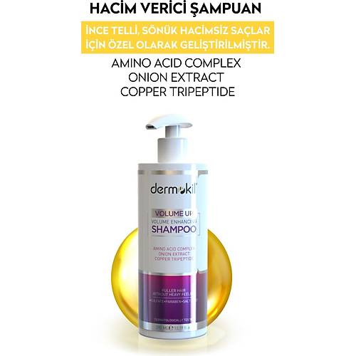 Dermokil Hacim Veren ampuan 390 ml