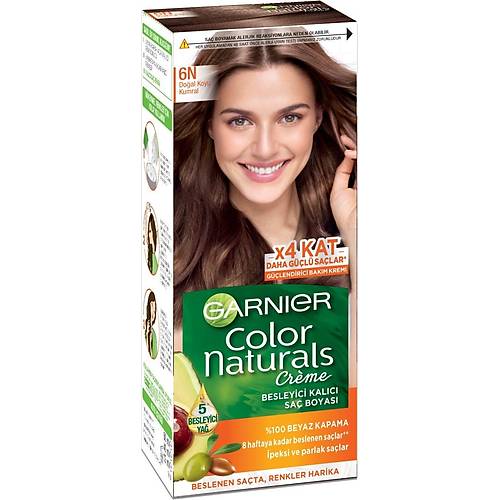 Garnier Color Naturals 6N Doal Koyu Kumral