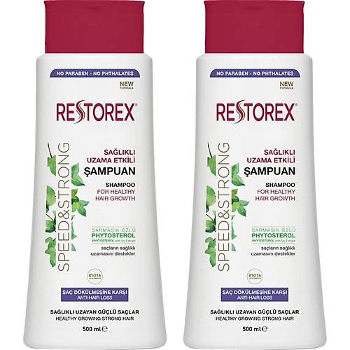 Restorex Sa Dklmesine Kar Ekstra Diren ampuan 500 ml x 2 Adet