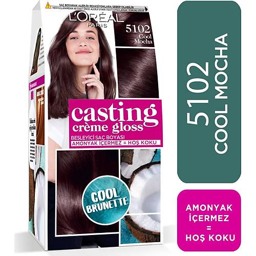 Loreal Paris Casting Creme Gloss Sa Boyas 5102 Cool Mocha