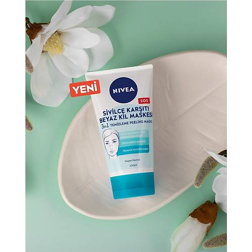 Nivea Beyaz Kil Maskesi 150 ml - 2'li