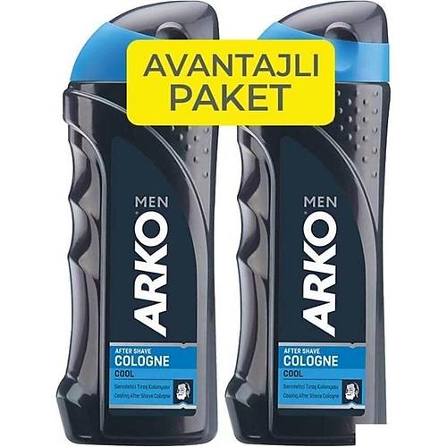 Arko Menmen Cool Tra Kolonyas 2X250ML