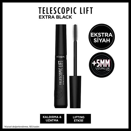 L'oral Paris Telescopic Lift Extra Black Maskara