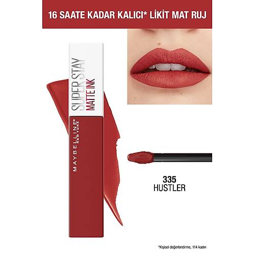 Maybelline New York Super Stay Matte Ink Ruj 335