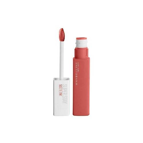 Maybelline New York Super Stay Matte Ink Likit Mat Ruj - 130 Self-Starter - Nude/Kahve