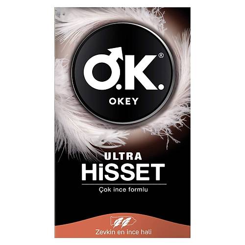 Okey Ultra Hisset ok nce Formlu Prezervatif (1 x 10 Adet)