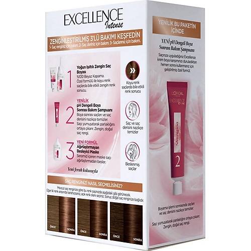 L'Oral Paris Excellence Intense Sa Boyas - 6.32 Karamel Kahve