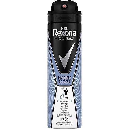 Rexona Men Antiperspirant Deodorant Invisible Ice 150 ml