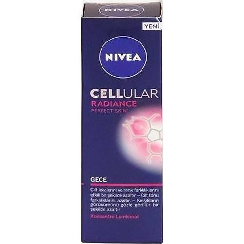 Nivea Cellular Perfect Cilt Genletirici Yz Gece Bakm Serumu 40Ml