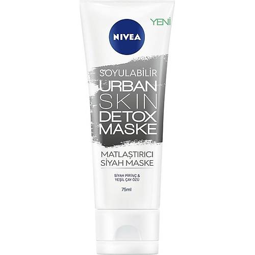 Nivea Urban Skin Detox Soyulabilir Siyah Maske 75 ml