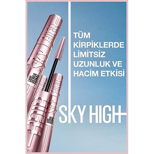 Maybelline New York Lash Sensational Sky High Suya Dayankl Waterproof Maskara