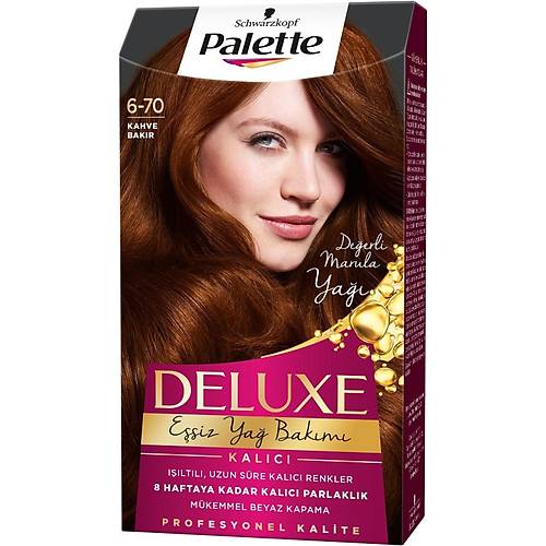 palette Deluxe 6-70 Kahve Bakr Sa Boyas