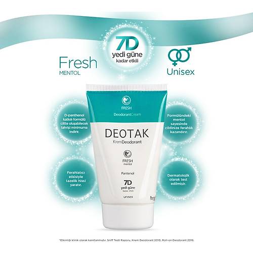 Deotak Krem Deodorant Fresh 35ml