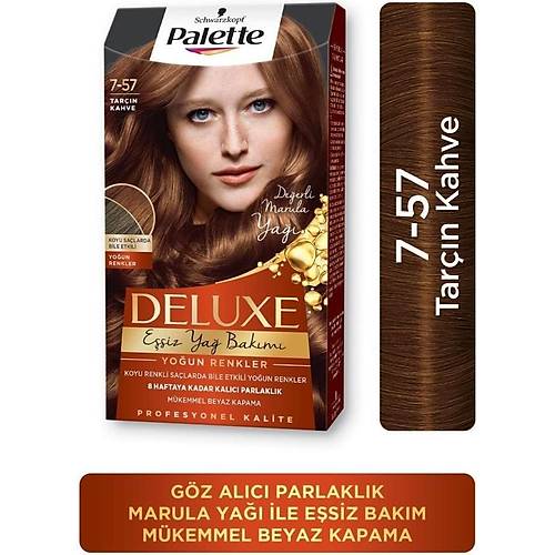 Palette Deluxe Youn Renkler 7-57 Tarin Kahve Sa Boyas