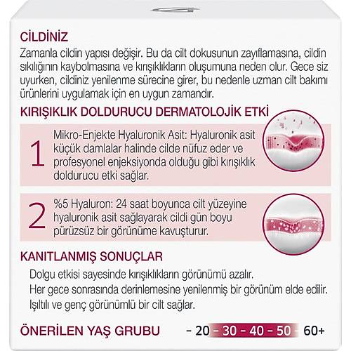 Diadermine Lift + Superfiller Gece Yz Kremi 50 ML