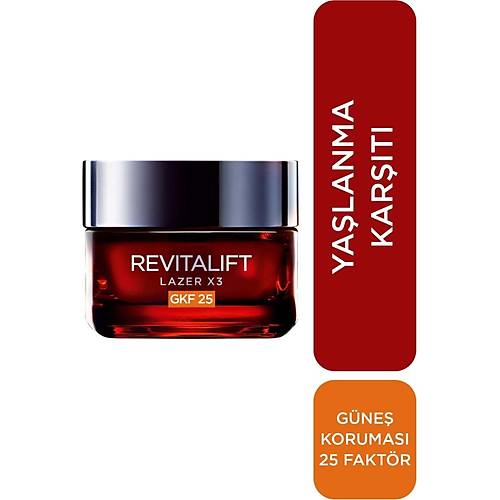 L'Oral Paris Revitalift Lazer X3 Leke ve Bakm GKF20