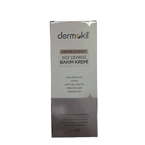 Dermokil Gz evresi Bakm Kremi 15 ml 8697916020851