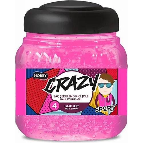 Hobby Crazy 150 ml Sa ekillendirici Jle Islak Sert