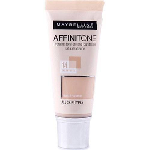 Maybelline New York Affinitone Fondten 14 Creamy Beige 30 ML