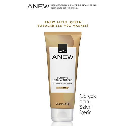 Avon  Altn eren Soyulabilen Yz Maskesi