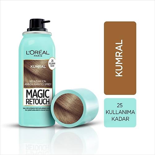 L'Oral Paris Magic Retouch Beyaz Dipleri Kapatc Sprey - Kumral