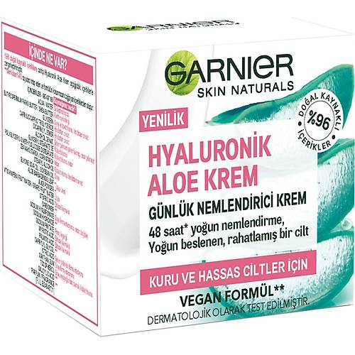 Garnier Hyaluronik Aloe Krem 50 ml