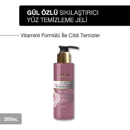 Dermokil Gl zl Gzenek Sklatrc Yz Temizleme Jeli 300 ml