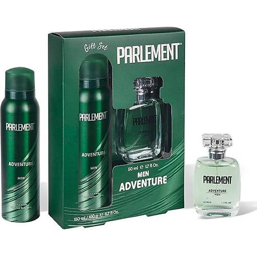 Parlement 50 ml Adventure Erkek Parfm + 150 ml Deodorant Seti