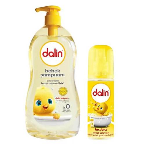 Dalin Bebek ampuan 700 Ml Pompal + Dalin Bebek Kolonyas Bc Bc Kokulu 150 ml