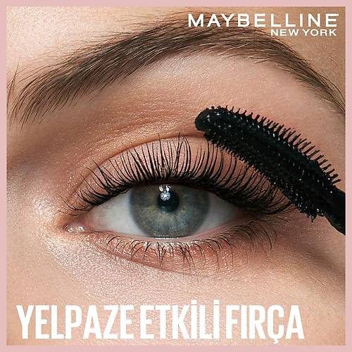 Maybelline New York Lash Sensational Yelpaze Etkili Siyah Maskara 1 Paket (1 x 9.5 ml)