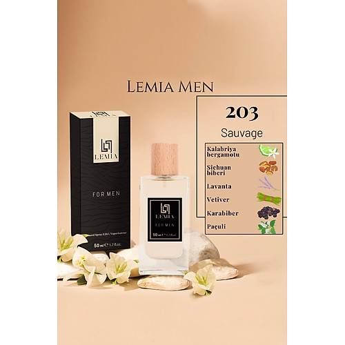  LEMA Erkek Parfm 203 Sauvage Edc 50ml