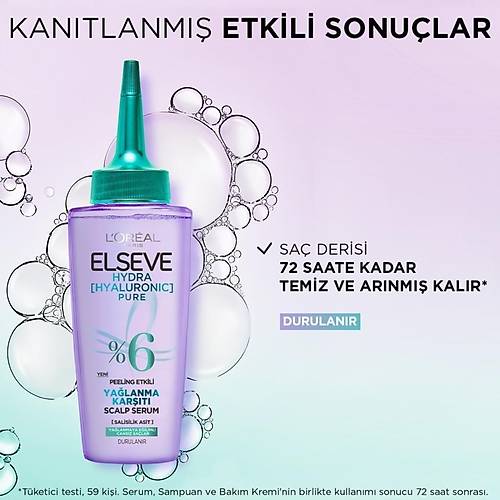 Elseve L'oral Paris Elseve Hydra [hyaluronic] Pure Salisilik Asit Ieren Yalanma Kart Peeling E