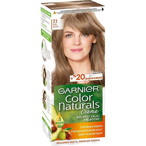 Garnier Color Naturals 7/1 - Kll Kumral Sa Boyas