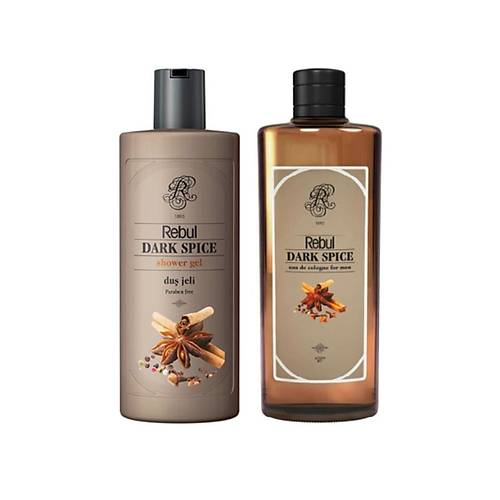 Rebul Dark Spce 250 Ml Kolonya + 500 Ml Du Jeli 2'li Set