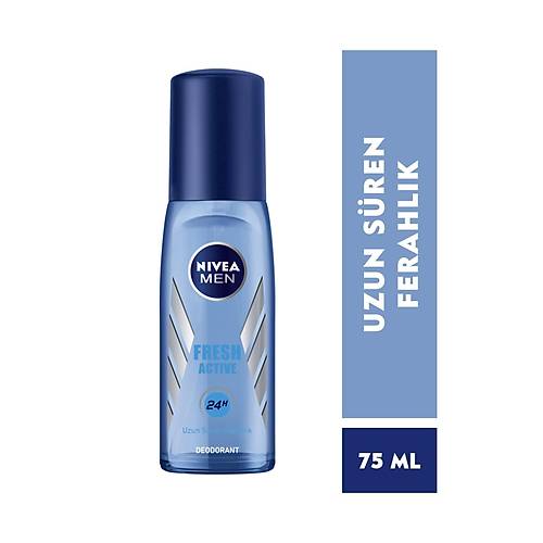 Nivea Fresh Active Pump Erkek Sprey Deodorant 75 ML