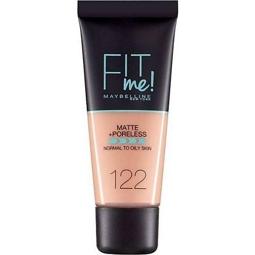 Maybelline New York Fit Me Matte+Poreless Fondten 122 Creamy Beige