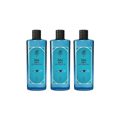 Rebul Rebul Aqua Kolonya Cam ie 270 Ml*3 Adet