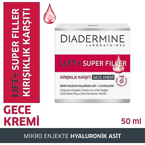 Diadermine Lift + Superfiller Gece Yz Kremi 50 ML