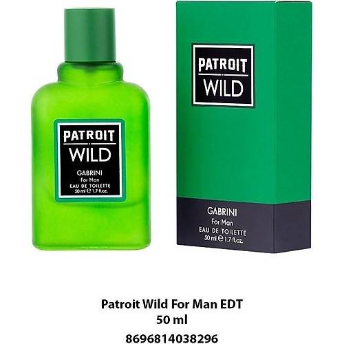 Gabrini Patroit Wild Edt 50 ml Erkek Parfm