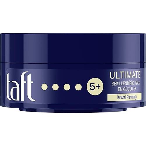 Taft Ultimate Gl Tutu ve Kristal Parlaklk Salayan Wax 75 ML