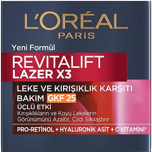 L'Oral Paris Revitalift Lazer X3 Leke ve Bakm GKF20